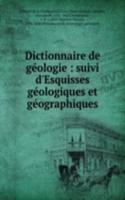 Dictionnaire de geologie