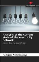 Analysis of the current state of the electricity network