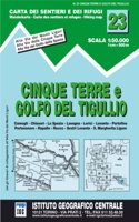 IGC Italien 1 : 50 000 Wanderkarte 23 Golf del Tigullio