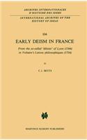 Early Deism in France