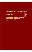 Semiconductors & Semimetals V26: (Semiconductors and Semimetals)