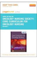 Core Curriculum for Oncology Nursing - Elsevier eBook on Intel Education Study (Retail Access Card)