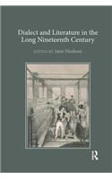 Dialect and Literature in the Long Nineteenth Century