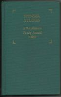 Spenser Studies: A Renaissance Poetry Annual - Vol 23