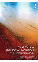 Charity Law and Social Inclusion