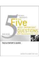 Peter Drucker's the Five Most Important Question Self Assessment Tool