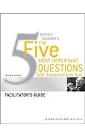 Peter Drucker's The Five Most Important Question Self Assessment Tool