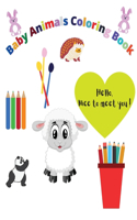 Baby Animals Coloring Book