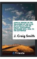 Annual Report of the Treasurer of the State of Alabama