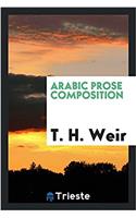 Arabic Prose Composition