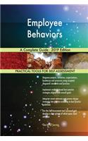 Employee Behaviors A Complete Guide - 2019 Edition