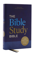 NKJV, The Bible Study Bible, Hardcover, Comfort Print