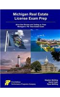 Michigan Real Estate License Exam Prep: All-in-One Review and Testing to Pass Michigan's PSI Real Estate Exam