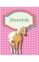 Handwriting and Illustration Story Paper 120 Pages Derrick: Primary Grades Handwriting Book