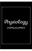 Physiology: Teachers and students wide ruled line journal or composition book