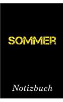 Sommer Notizbuch
