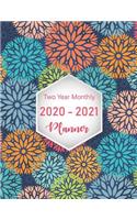Two Year Monthly Planner 2020-2021