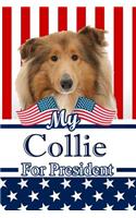 My Collie for President: 2020 Election Beer Tasting Log Journal Notebook 120 Pages 6x9