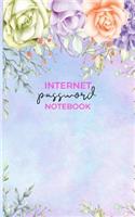 Internet Password Notebook
