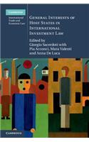 General Interests of Host States in International Investment Law