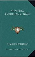 Analecta Catulliana (1874)