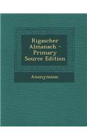 Rigascher Almanach