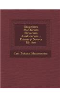 Diagnoses Plantarum Novarum Asiaticarum