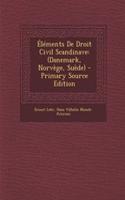 Elements de Droit Civil Scandinave