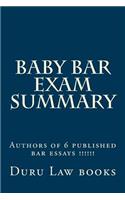 Baby Bar Exam Summary