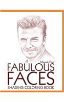 Fabulous Faces, Shading & Coloring Book