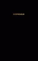 Godpreneur Notebook Blank Lined 7x10