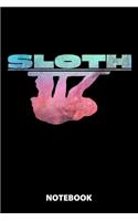 Sloth Notebook: 100 Lined Pages - 6X9 Inches - Sketchbook - Diary - Journal - For Men And Women - Christmas Or Birthday Gift For Him And Her - Funny Gift Idea - For