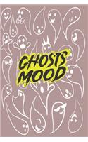 Mood Ghosts to enjoy tracking your feelings !: Mood Ghosts Coloring notebook - Week Guide to Track your weekly mood 56 Pages of 6×9 inch, SoftCover, Matte-Finish