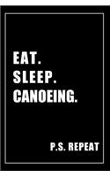 Journal For Canoeing Lovers