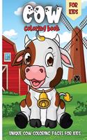 Cow Coloring Book For Kids