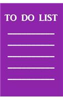 To Do List