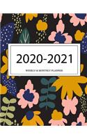2020 - 2021 Weekly And Monthly Planner