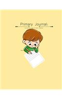 Primary Journal: Primary Journal Composition Note Book Drawing Writing Drawing Writing For K-2nd Grade Girl & Boy