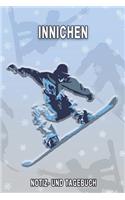 Innichen - Notiz- und Tagebuch: Winterurlaub in Innichen. Ideal für Skiurlaub, Winterurlaub oder Schneeurlaub. Mit vorgefertigten Seiten und freien Seiten für Reiseerinnerungen. Ei