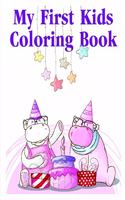 My First Kids Coloring Book