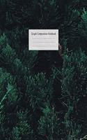 Graph Composition Notebook: Grid Paper Notebook: Large Size 8.5x11 Inches, 110 pages. Notebook Journal: Beautiful Green Fur Workbook for Preschoolers Students Teens Adults for 