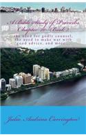 A Bible Study of Proverbs Chapter 20--Book 3