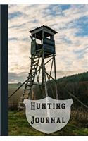 Hunting Journal: Compact Hunting Journal for All Your Hunt Records - Woodland Perch