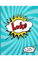 Luke: Personalized Lined Journal for Kids