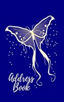Address Book: Alphabetical Organizer With Birthday, Address, Work/Mobile Numbers, Social media And Email