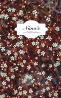 Nana's Notebook: Blank Lined Notebook