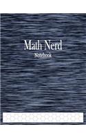 Math Nerd Notebook: 1/2" Hexagonal Graph Paper Ruled