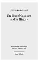 The Text of Galatians and Its History