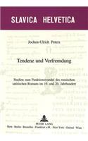 Tendenz Und Verfremdung
