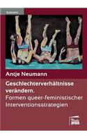 Geschlechterverhältnisse verändern